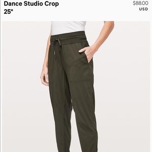 NWT: Lululemon Dance Studio Crop